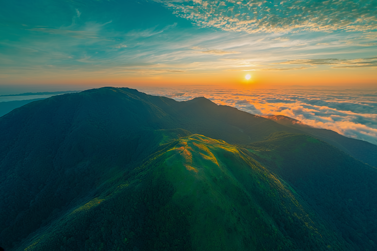 朝の島根